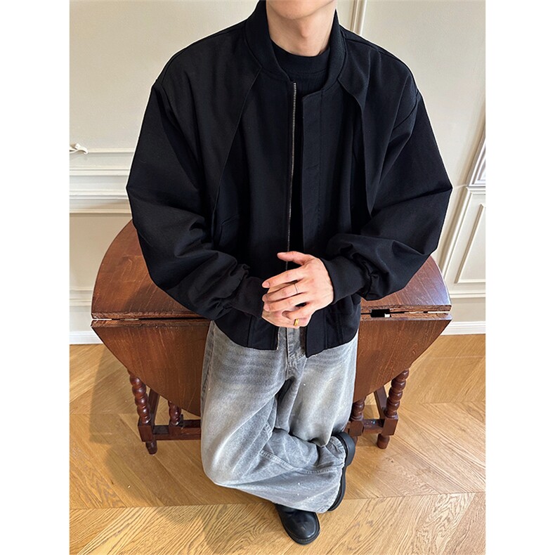 美式三防保暖飞行夹克棉衣厚款加棉廓形男士棉服外套MF3668-特P78,男装夹克,电商B295