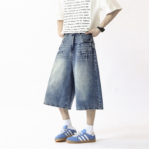 夏季潮流宽松S-2XL牛仔短裤--DK5012--TP55图片