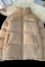 冬季加厚冬新款潮牌棉袄外套玉米格情侣棉衣面包服A436-0899-P85，男装棉衣，电商A436