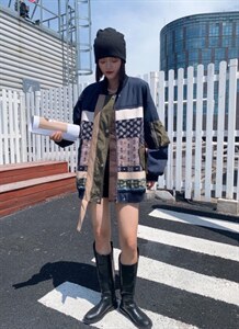 拼接款棒球服,其它,欧蒂雅克