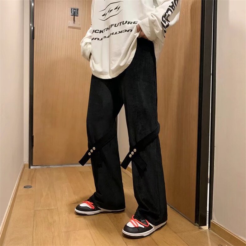 男春季休闲长裤灯芯绒裤D16P32图片