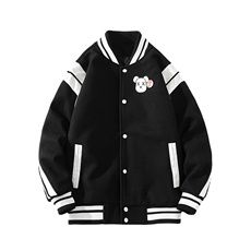 冬款加棉加厚棉服徽章饰品潮棒球服棉衣外套男士8125-P120控价158，男装棉衣，电商A441-1