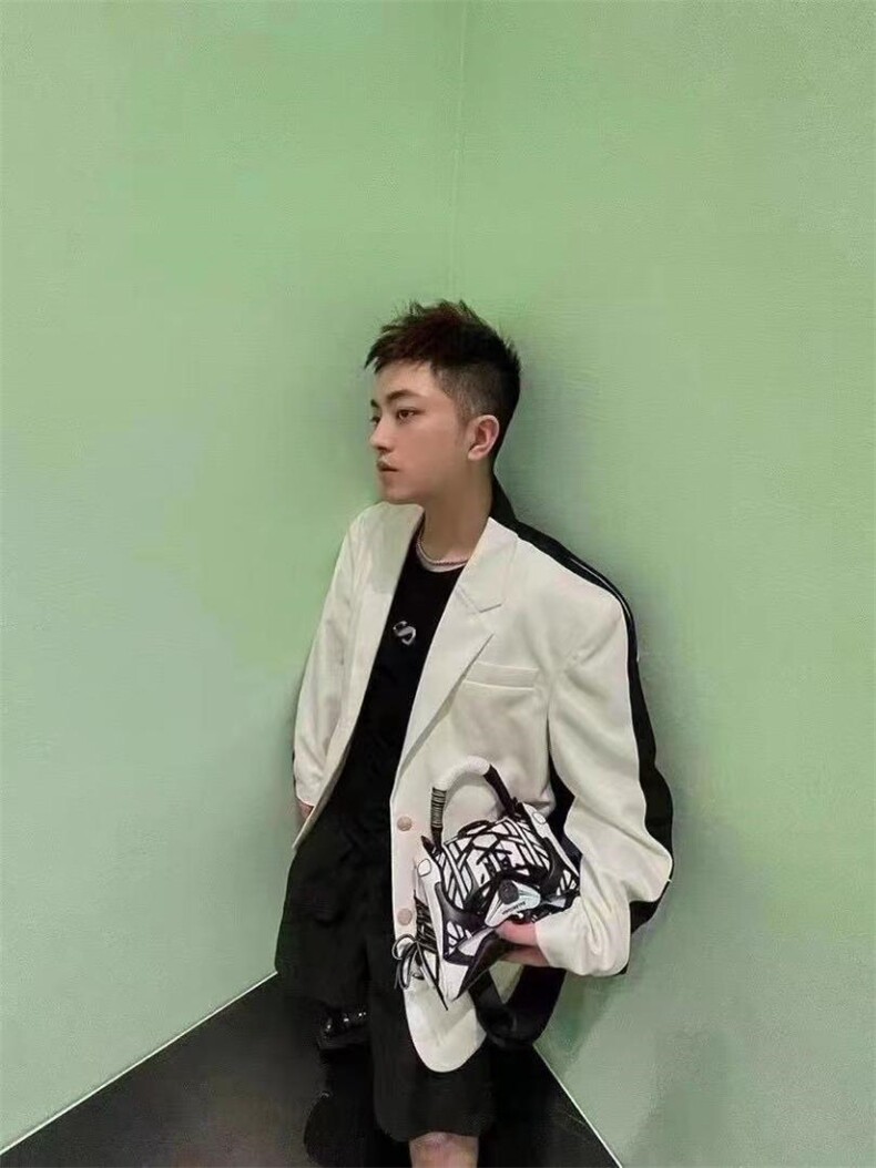 [现货]秋季新款拼接西装外套，女装西装，AN AN