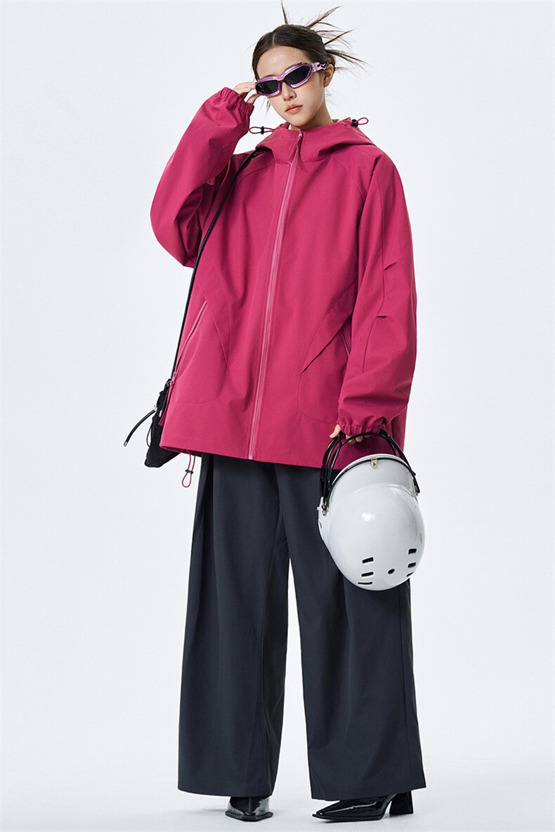 秋季新款现货连帽夹克男冲锋衣上衣外套DSA157B-JK7986-特P66,男装夹克,电商A157B