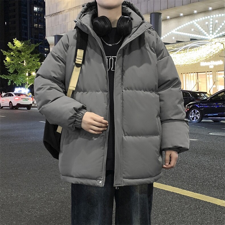 现货高品质美式高街冬季重磅三防加厚羽绒棉衣厚外套面包棉服,男装棉衣,电商A443
