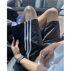 INS夏季新款冰丝条纹百搭速干宽松五分裤B315-K24185-特p25控48，男装牛仔裤，电商B315