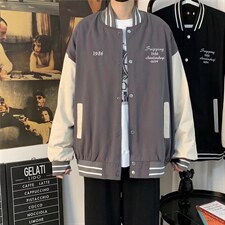 潮流夹克潮男春季棒球领夹克J821P47，男装夹克，星座1116-2