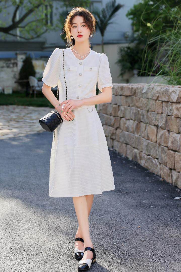 新款夏装小香风套裙，补单中，其它，纤佰魅力