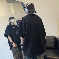 T2353特P25控39夏季高品质麂皮绒印花T恤，男装T恤，电商B205