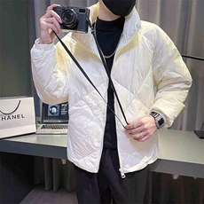 百搭原宿保暖棉服防风夹棉短款面包服连帽休闲棉衣棉袄日系时尚，男装棉衣，星座1013-1