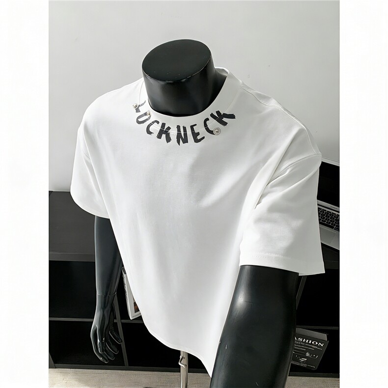 纯棉T恤设计感短袖原创小众运动T恤美式日系T1016-1T335P32K59，女装T恤，星座1016-1（原电商B408-1）