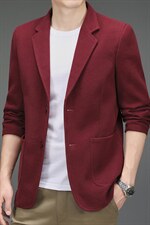 MJ2266男士2023新款春季西服休闲韩版百搭单西中年外套潮上衣P125，男装西服，钱塘6003（原4033）