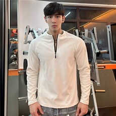 美式修身德绒打底健身男上衣ZW0111-P35，男装卫衣，星座313A(原308A-2)