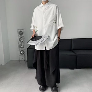 夏季沙滩衬衫男短袖外衣  C5101 P32图片
