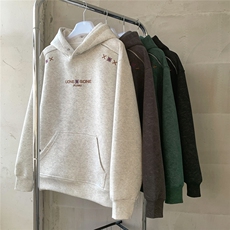 加绒重磅砂洗做旧拉链刺绣连帽卫衣JF816-特P68控118加绒P73控128，男装卫衣，电商A422-1