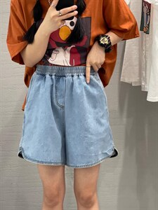 夏季新款 休闲牛仔短裤图片