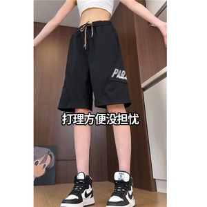 49 五分裤休闲运动百搭速干透气裤宽松花短裤DK23827 P28图片