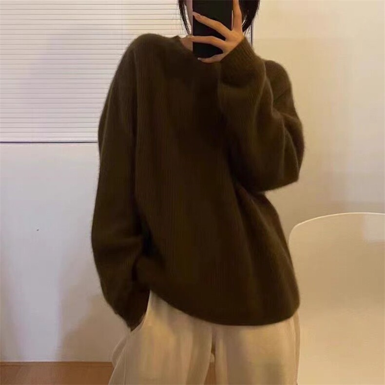 女士秋冬羊毛衫羊毛柔软贴肤时尚舒适，女装羊毛衫，冀清阳荣