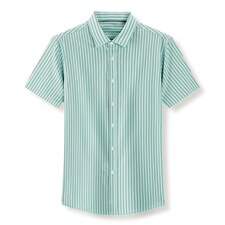 夏季新款2022中年男士短袖衬衫休闲免烫爸爸装衬衣上衣，男装衬衫，电商B212（原钱塘6029）