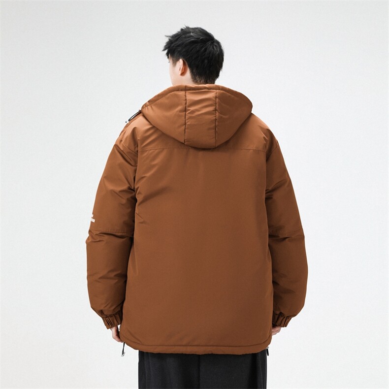 冲锋衣羽绒棉服男冬季宽松大码加厚棉衣ins潮流外套M0783-P120,男装棉衣,星座308B-2