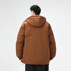 冲锋衣羽绒棉服男冬季宽松大码加厚棉衣ins潮流外套M0783-P120，男装棉衣，星座308B-2