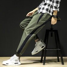 男士裤子休闲裤男长裤宽松男裤秋季工装裤韩版潮流百搭K912-P45，男装休闲裤，电商C305A