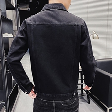 店主风秋季男士休闲牛仔外套夹克男韩版潮流新款牛仔衣9159，男装夹克，电商A318