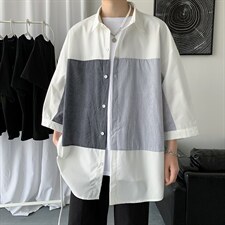 夏季港风潮流百搭宽松体恤打底短袖T恤男上衣A161-2-CT505-P45，男装T恤，电商A161-2