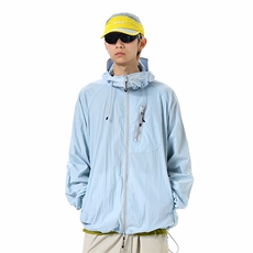 2026夏季新款UPF50+激光冲孔撞色男防晒衣J5221特P39建议零售价98，男装防晒衣，电商A001
