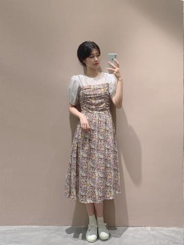 【现货】碎花裙天丝面料垂感很好,女装,嘉乐馨秀(8F)