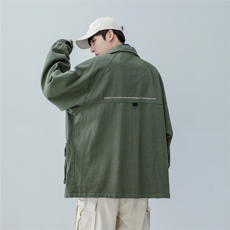 25春季新款工装韩版潮流复古男女夹克外套上衣JK52/P95/138,男装夹克,星座202