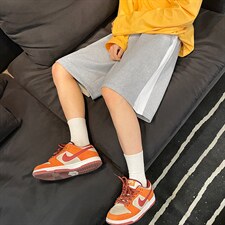 A126-P35 ins潮牌运动短裤男大码宽松休闲五分裤男中裤图片