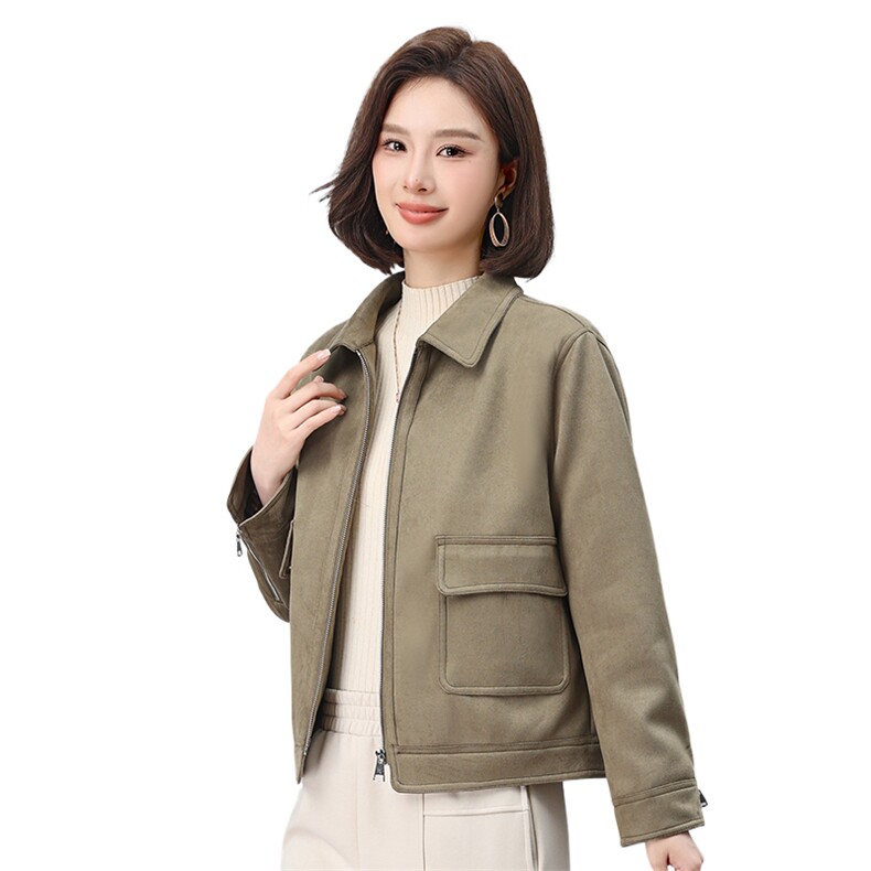 叶笙衣1186麂皮绒加棉加厚外套,女装棉衣/棉服,叶笙衣