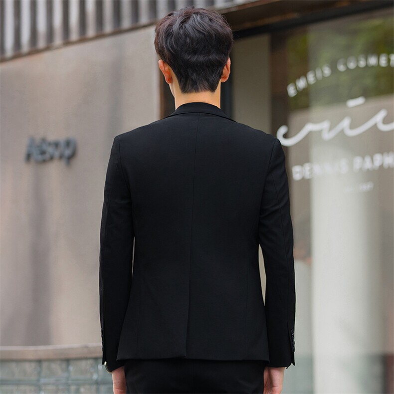 25春秋季新款正装男西服青年韩版简约时尚休闲单西外套313-P155,男装西服,电商A355（原A415）