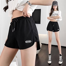 W9637-P18网图现货夏季休闲女式短裤跑步健身热裤打底裤百搭，男装牛仔裤，星座1608-2