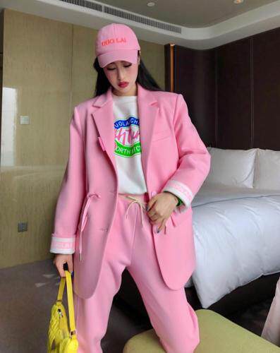 【现货】春季新款抽绳帅气西装，女装西装，多来