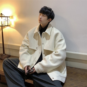 TP75W316美式复古外套男女通用2025秋季新款高级感痞帅宽松夹克图片