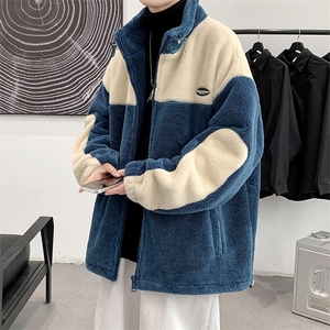 冬装青少年加绒加厚棉衣港风羊羔绒休闲外套男女 910-P105控价138图片