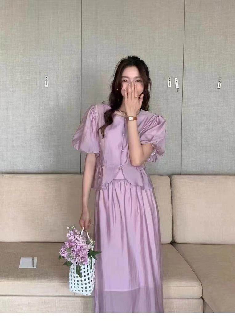 风两件套套装，两色、三码，女装职业装，依柏璐(1F)