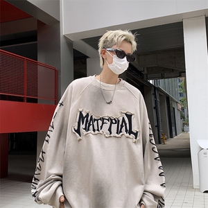 E23 P48春秋男女同款新款卫衣男生套头衫时尚宽松打底衫图片