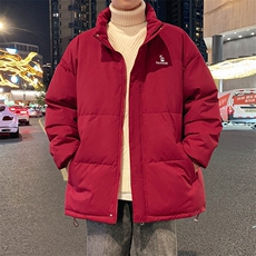 现货抖音得物可供视频冬季三防加厚羽绒棉衣外套面包棉服81132，男装棉衣，电商A486