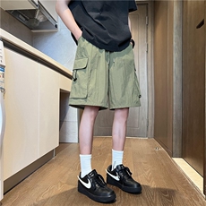 夏季新款美式工装口袋设计宽松短裤B315-K25503-特p30控58，男装休闲裤，电商B315