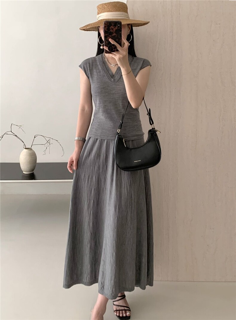 2025百搭时尚无袖背心显瘦，女装针织衫/毛衣，巧奈羊绒