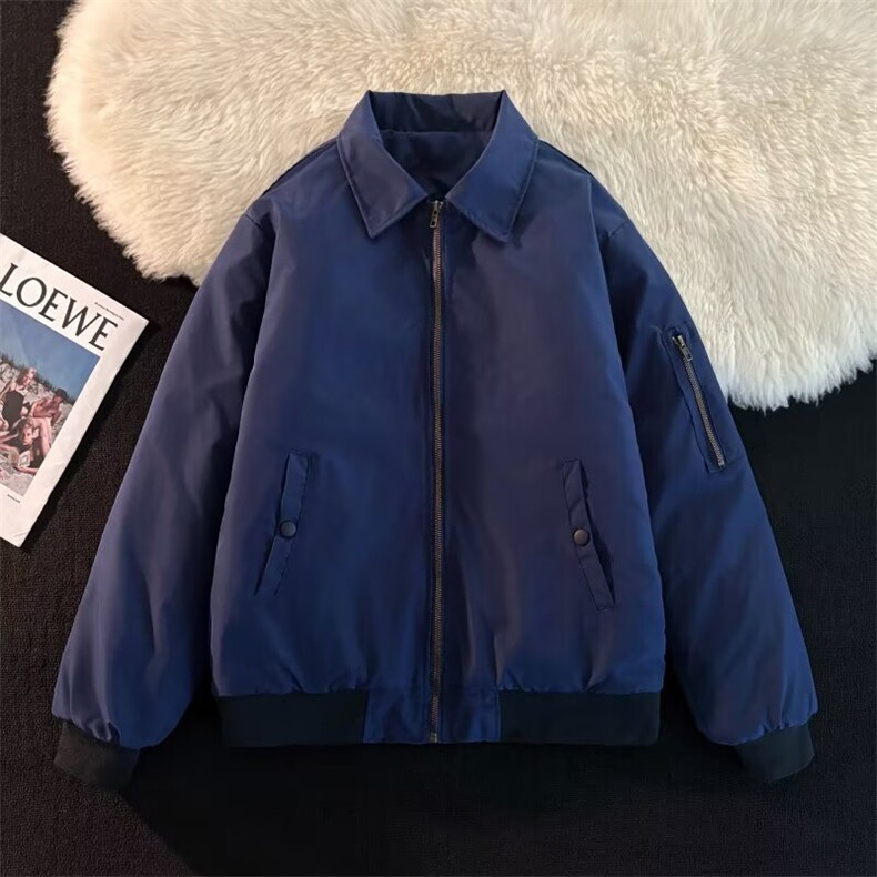 美式bomber飞行夹克男女秋潮牌cleanfit外套工装棒球服W6888-P64,男装夹克,星座412-3