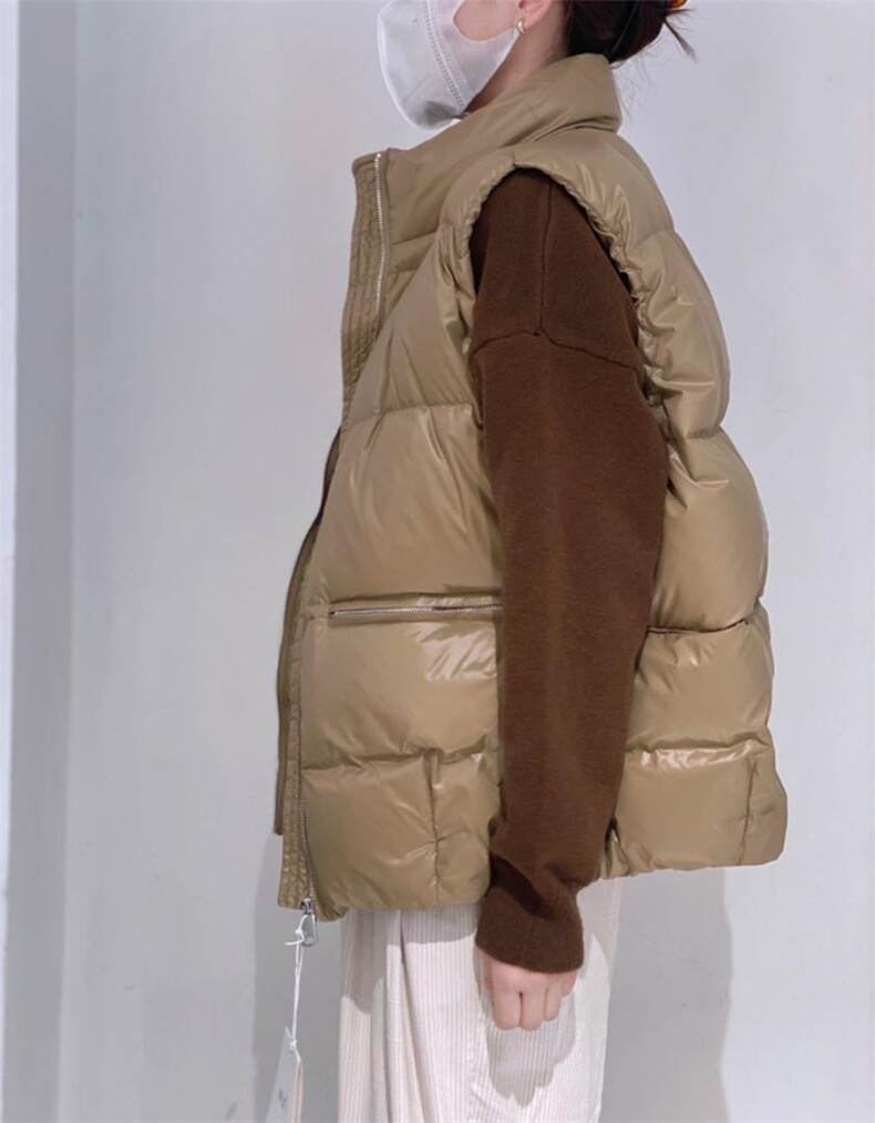 休闲羽绒马甲，女装马甲，驿谷