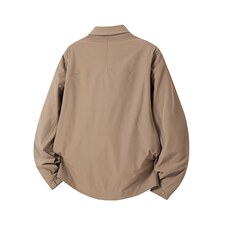 2026年春新款通勤外套行政上衣男士简约翻领休闲夹克，男装夹克，星座914