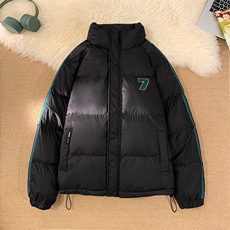 23冬季新款白鸭绒刺绣羽绒服保暖加厚面包服A316-1-Y110P168控218，男装羽绒服，星座906（原电商a316-1）