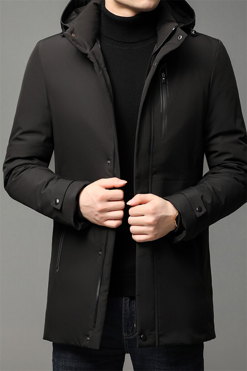 男士羽绒服中长款2021季新款连帽厚款潮流休闲外套男GR6928-P225,男装羽绒服,电商B212（原钱塘6029）
