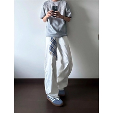 原版半松紧弯刀牛仔裤NA432-P52，男装牛仔裤，星座208-5