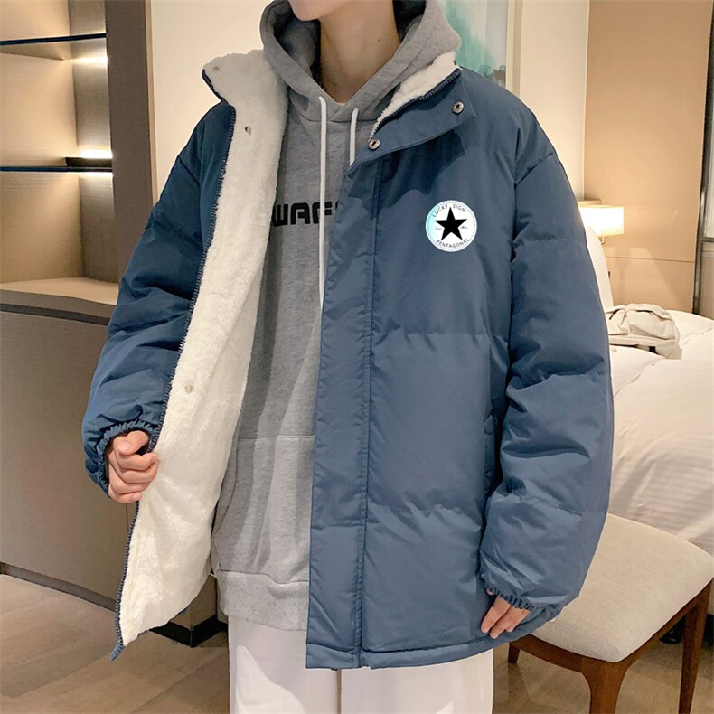 ！2023秋冬新款男士加绒加厚棉衣保暖中性棉服外套MY105特P78,男装棉衣,电商B220